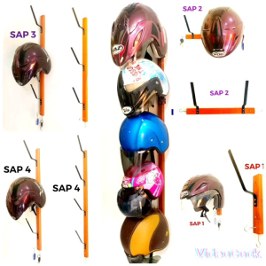 Rak Helm Minimalis: Praktis & Hemat Ruang