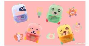 Baby Rattle Teething Toy  with Cute Storage Projector Box Songs MIDI Newborn Teether Silicone Gift  | Mainan Gigit Bayi