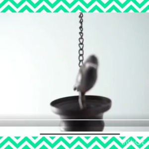 ที่ดักฝน โซ่รางน้ำฝน โลหะสำหรับตกแต่งหลังคารางน้ำอุปกรณ์ระบายน้ำโซ่รางน้ำฝน