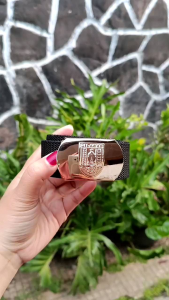 GESPER SABUK SET TALI ASN LOGO KABUPATEN CILACAP POLOS LOGO TANPA WARNA - EXCLUSIVE