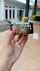 GESPER SABUK SET TALI ASN LOGO KABUPATEN BOJONEGORO MOTIF LOGO TANPA WARNA - EXCLUSIVE