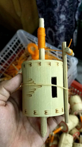 gasing bambu - gasing tradisional - patonan - mainan tradisional