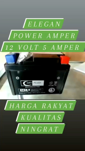 AKI MOTOR BEAT STREET BEAT KARBU VARIO 110 KIRANA SUPRA X 125 DRYPLUS 5 Amper