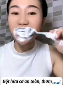 HÀNG CHUẨN -Bột Trắng Răng HIH - Bột Tẩy Trắng Răng HIH Brightening Khử Mùi Hôi Miệng Giảm Viêm Nướu Sâu Răng Răng Vàng