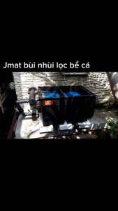 Jmat Không Keo Bùi Nhùi Lọc Nước Cho Hồ Cá 1mx1m/4cm. Phụ Kiện Hồ Cá Jmat Không Keo 1mx0.5mx4cm