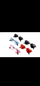 TIK New Retro Metal Love Heart Sunglasses Peach Heart ocean lens Sunglasses Female Heart Shaped fashion sunglasses