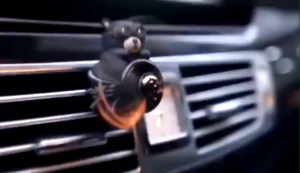 Parfum Mobil Air Vent Clip Car Freshner Bear Pilot