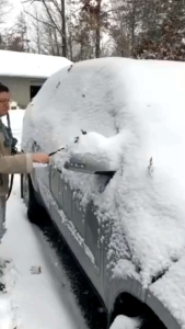 Cover Kaca Depan Mobil Magnetic Sunshade Windscreen Protector - GE212 - Black