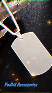 COD KALUNG ROLO TITANIUM LIONTIN PLAT ARMY/TITANIUM ANTI KARAT ANTI LUNTUR