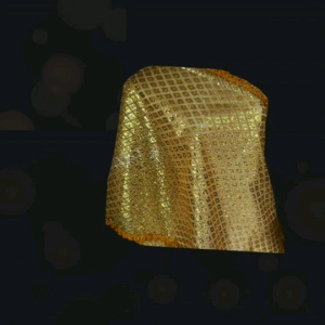 สไบทองห่มพระพุทธรูป Handmade ขนาดกว้าง34-50ซม. ยาว5ม.