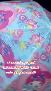 Payung Gagang Peluit Musim Hujan & Musim Panas