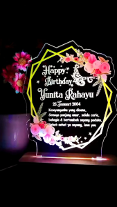 kado pernikahan unik kado wisuda unik kado ulang tahun unik kado anniversary unik kado sahabat teman pacar lampu hiasan untuk kenang kenangan plakat custom foto kado cewek kado cowok