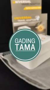 Stop Kontak Colokan Listrik + 2 USB Travel Adaptor Universal Internasional