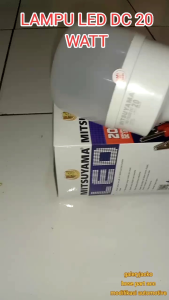 LAMPU LED DC 20 WATT LAMPU ACCU