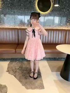 Gaun Pesta Anak Perempuan Kain Renda / Dress Princess Hadiah Ulang Tahun 2-10th