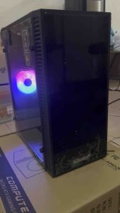 Vỏ Case eMaster ECD505GF (mặt trước và hông kính) - Tặng 1 Fan 8cm - Chưa kèm 2Fan 12cm - Case Thấp