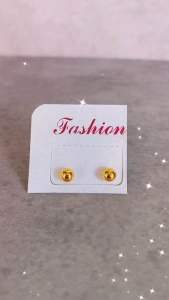 ANTING PENTOL GOLD MODEL TUSUK GIWANG ANTI ALERGI ALTI LUNTUR PERHIASAN XUPING IMPORT