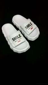 Sandal Selop Smile Anak Pria & Perempuan Sandal Karet Eva Ringan 30-35 Sandal Nyaman Kekinian Sandal Karet Fashion