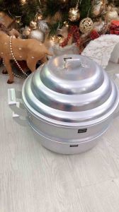 Xửng hấp Xôi -nhôm Thanh Hiền - Kim Sang 22cm đên 46cm - không kèm vỉ - xửng Hấp bánh bao