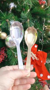 Muỗng thìa ăn cơm - phở - súp - Muỗng vàng inox - Muỗng inox cao cấp - CANH CAM thép không gỉ
