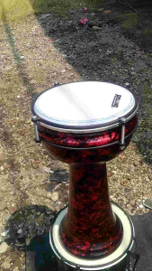 Calti 8 Inci Darbuka Dumbuk Pemain Calti Super Darbuka Tinggi 40cm