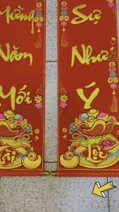 Cặp liễn treo câu đối vạn sự như ý mang nhiều ý nghĩa và May Mắn.