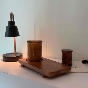 LUCE Osmanthus & Violet Musk Scented Candle | The Classic Infused Candle