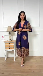 Daster Cap Malaman Motif Kembang Tawon & Daster Wanita Busui Motif Terbaru