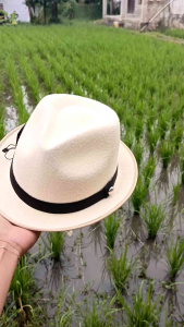 Topi Fedora HAT/Topi Laken/Topi Keren/Topi Pria/Topi Wanita/Topi Fashion