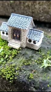 Miniatur Rumah China Hiasan Bonsai atau aquashcape