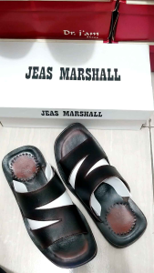 SANDAL PRIA FULL KULIT SAPI 100% SAMPAI ALAS KAKI KODE BTRY05 COKLAT ( PREMIUM QUALITY )