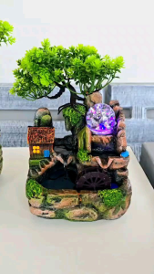 น้ำตก น้ำตกจำลอง ต้นไม้ไหลน้ำพุและตกแต่ง สินค้าพร้อมส่ง