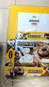 (Isi 50pcs) Box Dus Donat isi 6 uk. 27 x 185 × 55 Cm