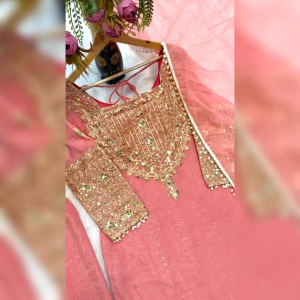 [PRE-ORDER] 2026 FEB DESIGNER PARTY WEAR BOLLYWOOD SEQUENCE EMBROIDERED TOP PALAZZO SET SIZE M TO 2XL ( DELIVERY 10 WORKING DAYS) ETA: 2026-06-30 | FENDY SILK EMBROIDERY LACE WORK PALAZO SUIT