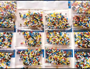 Manik-Manik Kreasi Glitter Bag Payet Per Sachet Kecil