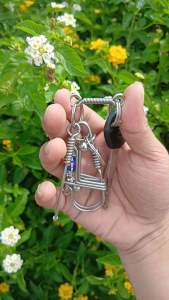 Premium 316L Stainless Spiral Keychain Extension Handmade Marine Grade Minimalist Elegant Durable