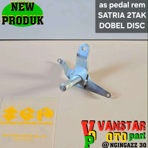 as pedal rem satria hiu lumba 2 tak cakram belakang