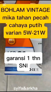 BOHLAM LED LAMPU VISERO VINTAGE PAKET 10 PCS