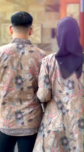 COUPLE PREMIUM AKSATA KLASIK BATIK FLORIST