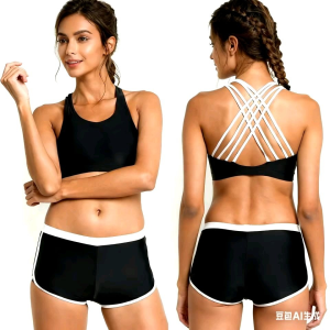 Sport Style With Pad Bikini Set Two Piece Swimsuit Bathing Suit Summer Swimwear F-3