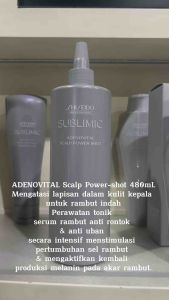 SHISEIDO SUBLIMIC ADENOVITAL POWER SHOT REFILL 480ml: Kualitas Tinggi & Daya Saing Produk