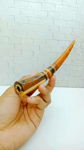 Pipa Klokotan Kayu Bajakah & Kombinasi Liwung Kemuning Kelor Emas