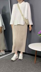 ROK PLISKET SPAN WAVY PREMIUM: Ukuran & Bahan Berkualitas