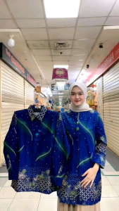 Batik tunik wanita batik tunik couple sarimbit batik seragam batik full lapis tricot
