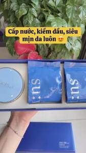 [HÀNG CHÍNH HÃNG] Sét phấn nước Cushion Sum xanh che phủ hoàn hoản kiềm dầu - SUM37 WATER FULL CC CUSHION