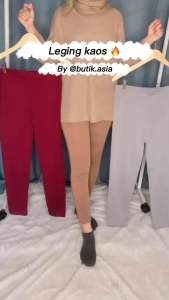 Legging Leggings Kaos Panjang Standar Sampai Super Jumbo