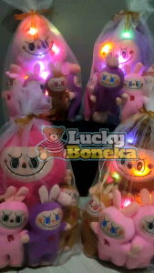 BONEKA LABUBU BERANAK PAKAI LAMPU LED LUCU TERMURAH