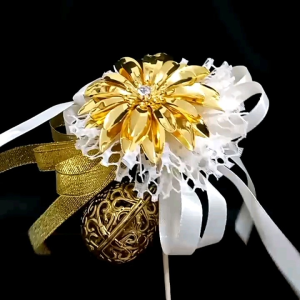 25pcs bunga telur FO0036 metallic shining Colorful Wedding Decoratio premium bunga telur doorgifts cenderahati khawin