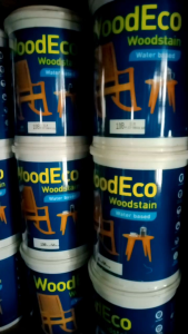 Cat Kayu Politur Eco Woodstain Sirlak Campuran Air Warna Lengkap