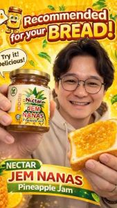 NICTAR Pineapple jam 235G Jem Nanas